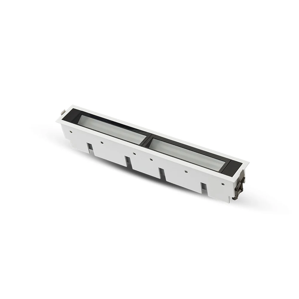 VONN SLICE VMDL000610E024WH 12.5" 2 LIGHT LED RECESSED WALL WASHER W/TRIM ETL CERTIFIED COMMERCIAL GRADE, White - Image 4