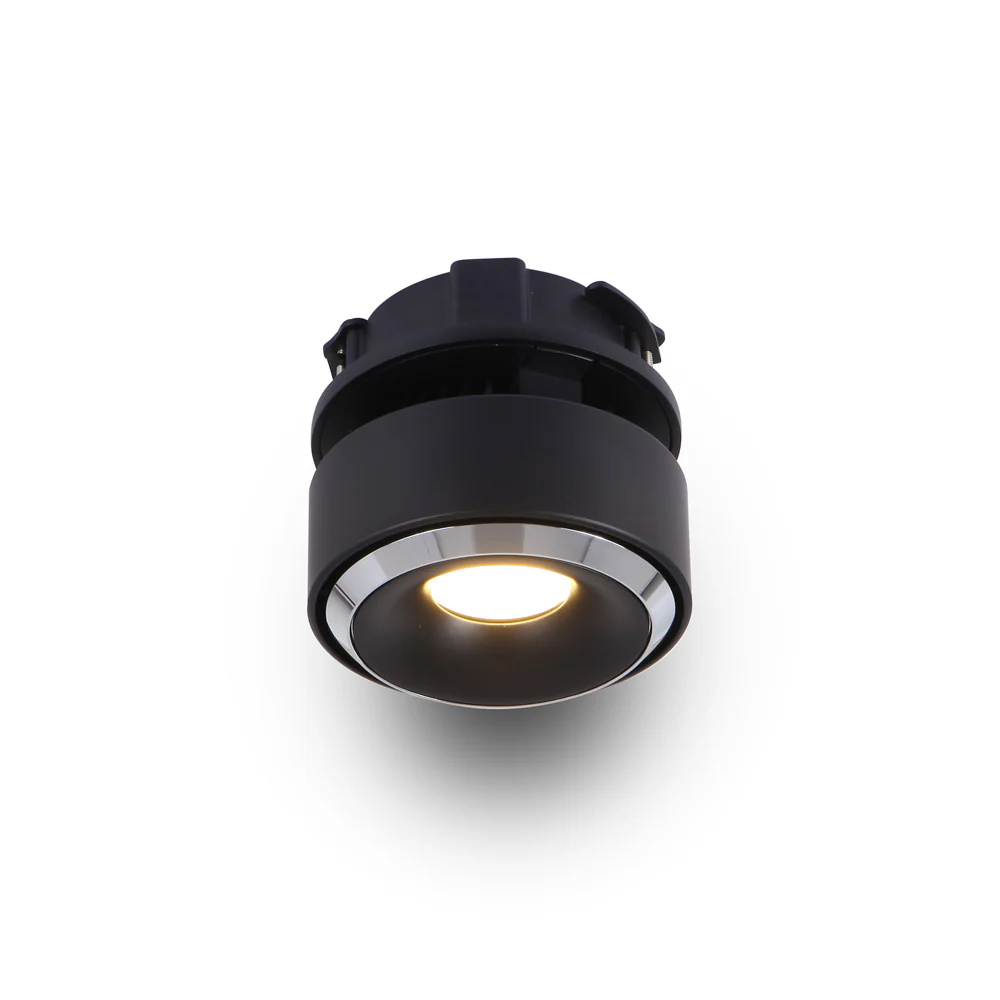 VONN ORBIT VMDL000701A020BL 4.25" 1 LIGHT LED FLUSH MOUNTED ADJUSTABLE DOWNLIGHT, ETL, COMMERCIAL GRADE, Black - Image 2