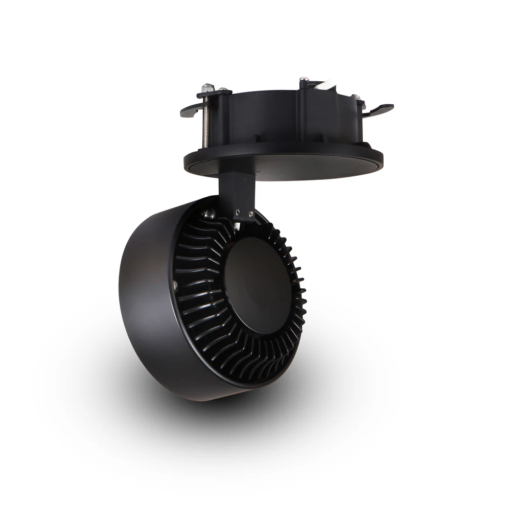 VONN ORBIT VMDL000701A020BL 4.25" 1 LIGHT LED FLUSH MOUNTED ADJUSTABLE DOWNLIGHT, ETL, COMMERCIAL GRADE, Black - Image 8