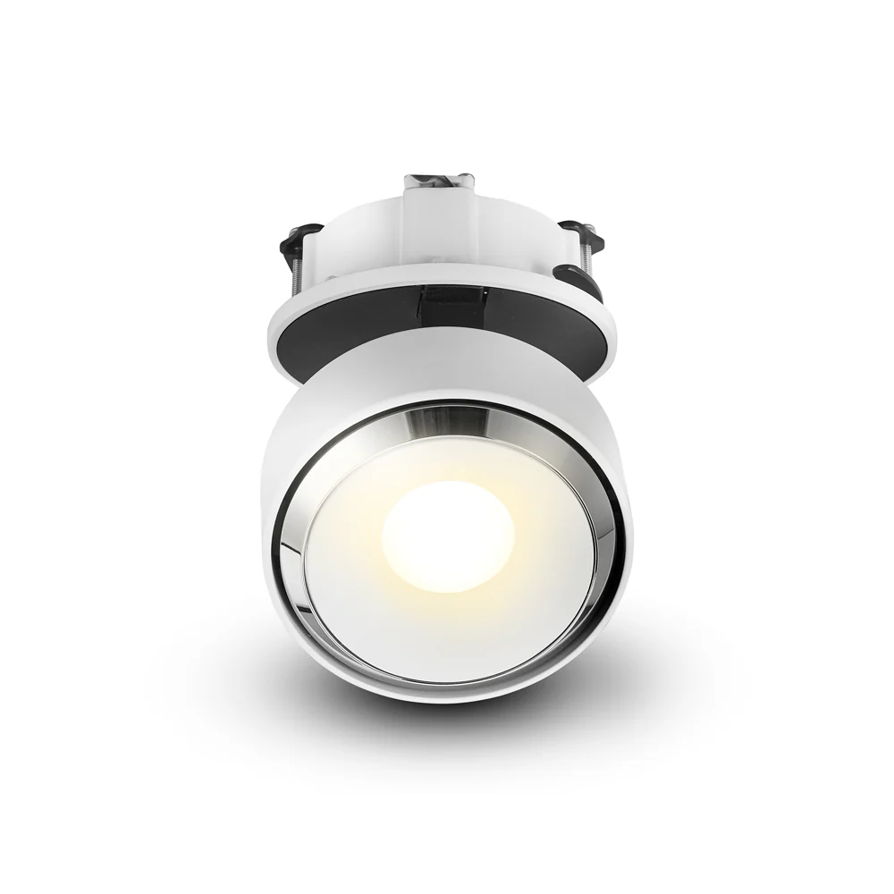VONN ORBIT VMDL000701A020WH 4.25" 1 LIGHT LED FLUSH MOUNTED ADJUSTABLE DOWNLIGHT, ETL, COMMERCIAL GRADE, White - Image 2