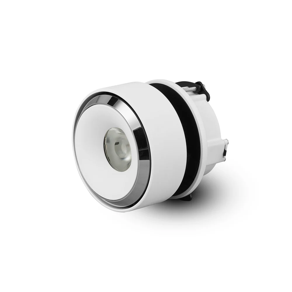 VONN ORBIT VMDL000701A020WH 4.25" 1 LIGHT LED FLUSH MOUNTED ADJUSTABLE DOWNLIGHT, ETL, COMMERCIAL GRADE, White - Image 4