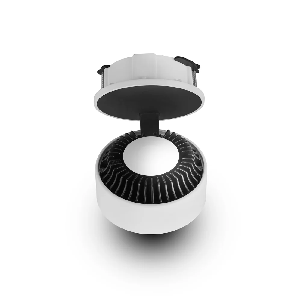 VONN ORBIT VMDL000701A020WH 4.25" 1 LIGHT LED FLUSH MOUNTED ADJUSTABLE DOWNLIGHT, ETL, COMMERCIAL GRADE, White - Image 6