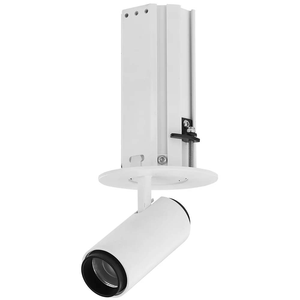 VONN TELESCOPICA VMDL003001A007WH 3" 1 LIGHT 6W LED ADJUSTABLE RECESSED SPOTLIGHT, ETL, COMMERCIAL GRADE, White