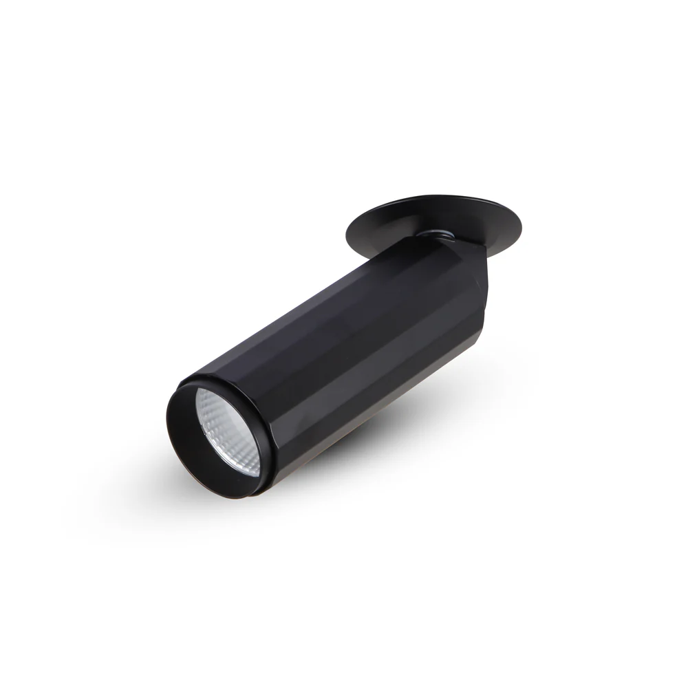 VONN ORBIT VMDL004101A008BL 2.75" 1 LIGHT LED ADJUSTABLE FLUSH MOUNTED SPOTLIGHT, ETL, COMMERCIAL GRADE, Black - Image 5