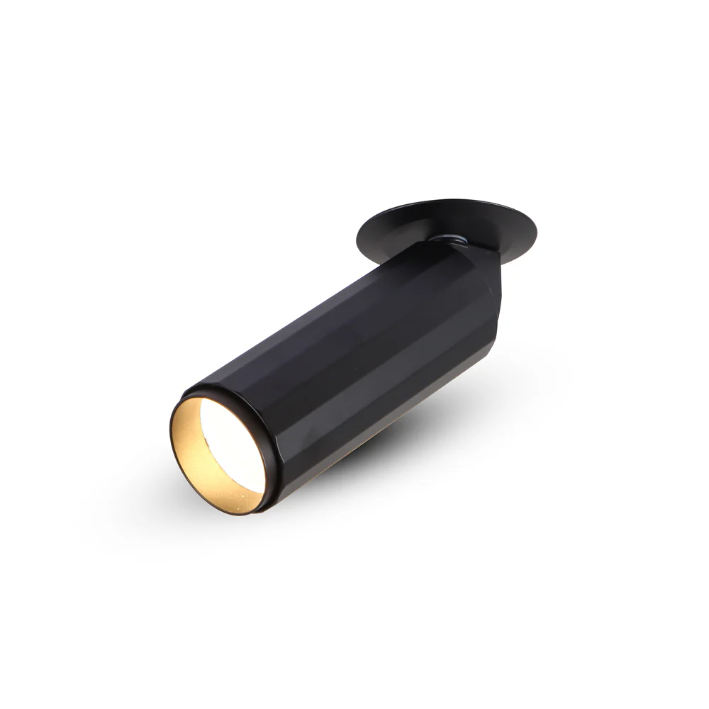 VONN ORBIT VMDL004101A008BL 2.75" 1 LIGHT LED ADJUSTABLE FLUSH MOUNTED SPOTLIGHT, ETL, COMMERCIAL GRADE, Black - Image 6