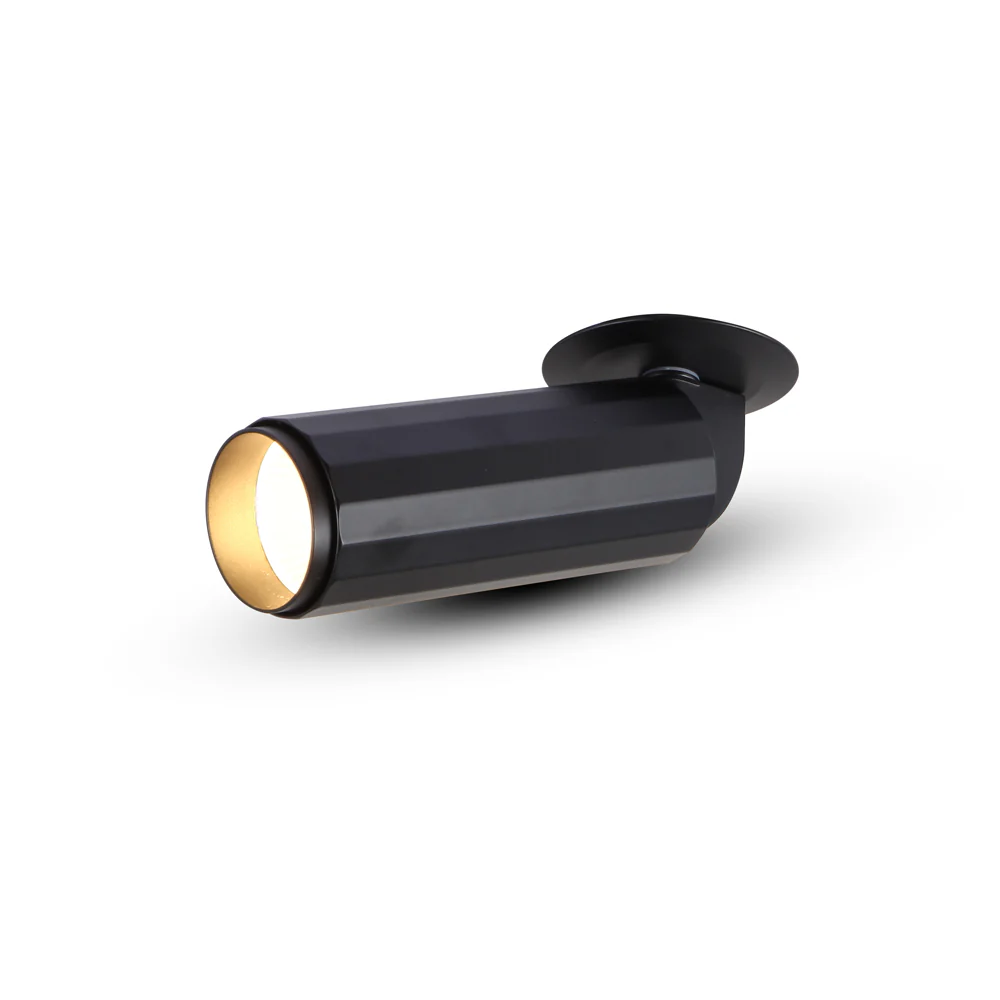 VONN ORBIT VMDL004101A008BL 2.75" 1 LIGHT LED ADJUSTABLE FLUSH MOUNTED SPOTLIGHT, ETL, COMMERCIAL GRADE, Black - Image 7