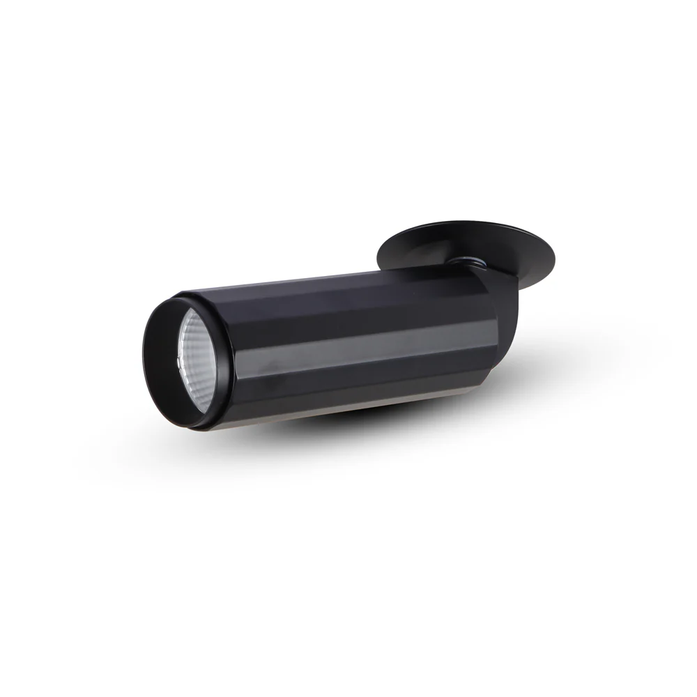 VONN ORBIT VMDL004101A008BL 2.75" 1 LIGHT LED ADJUSTABLE FLUSH MOUNTED SPOTLIGHT, ETL, COMMERCIAL GRADE, Black - Image 8