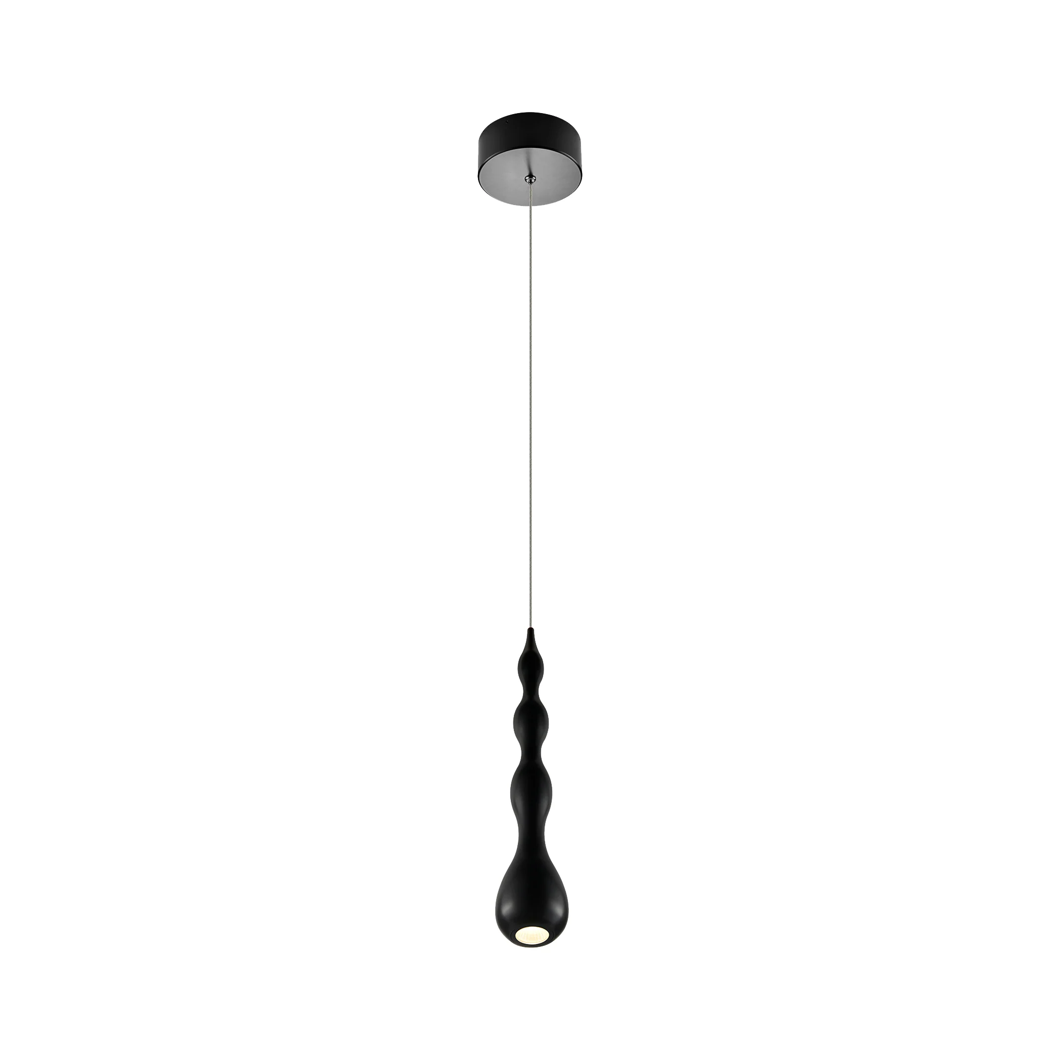 VONN Polaris VMP24510BL 5" ETL Certified Integrated LED Height Adjustable Pendant Light in Black - Image 7