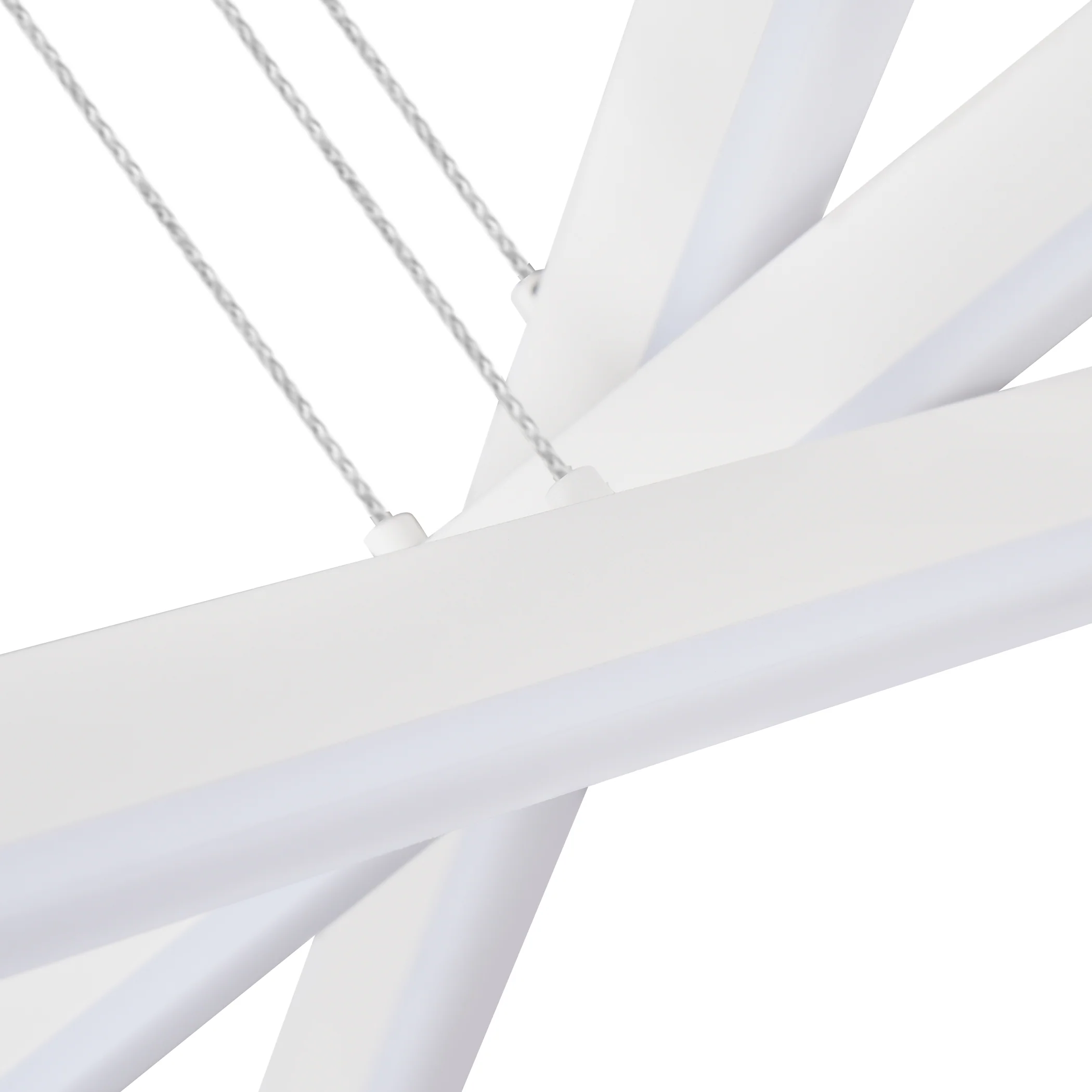 VONN Sirius VMP25030WH 40" ETL Certified Integrated LED Pendant, Height Adjustable Chandelier in White - Image 10