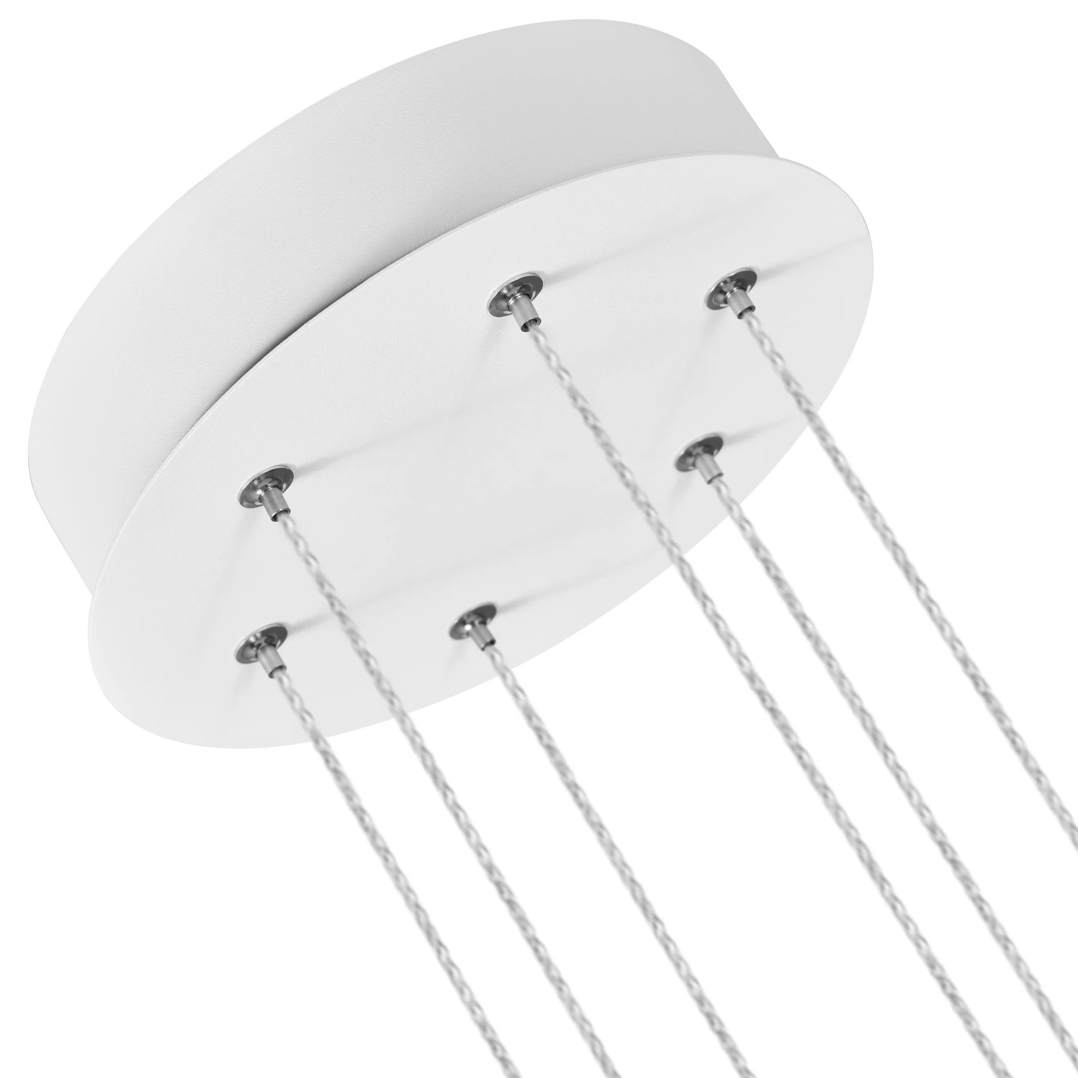 VONN Sirius VMP25030WH 40" ETL Certified Integrated LED Pendant, Height Adjustable Chandelier in White - Image 9