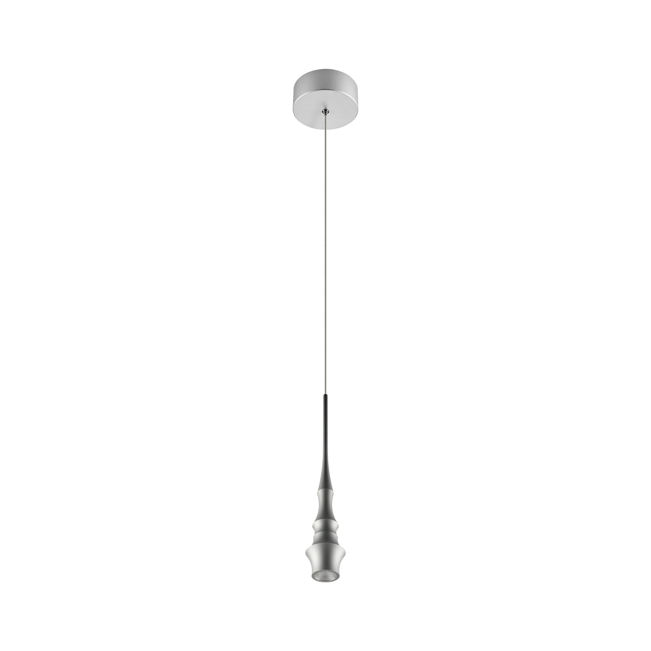 VONN Polaris VMP26610AL 5" ETL Certified Integrated LED Height Adjustable Pendant Light in Silver - Image 9
