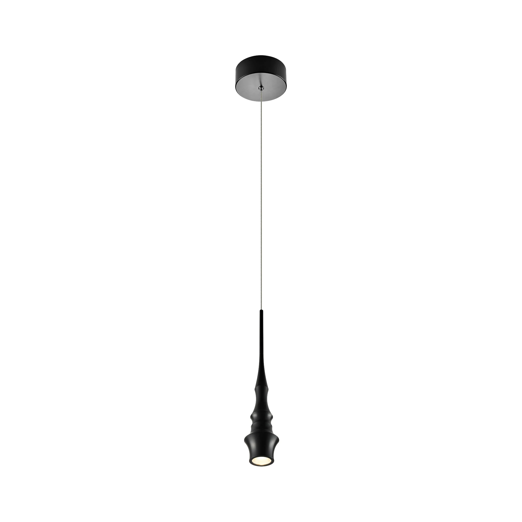 VONN Polaris VMP26610BL 5" ETL Certified Integrated LED Height Adjustable Pendant Light in Black - Image 8
