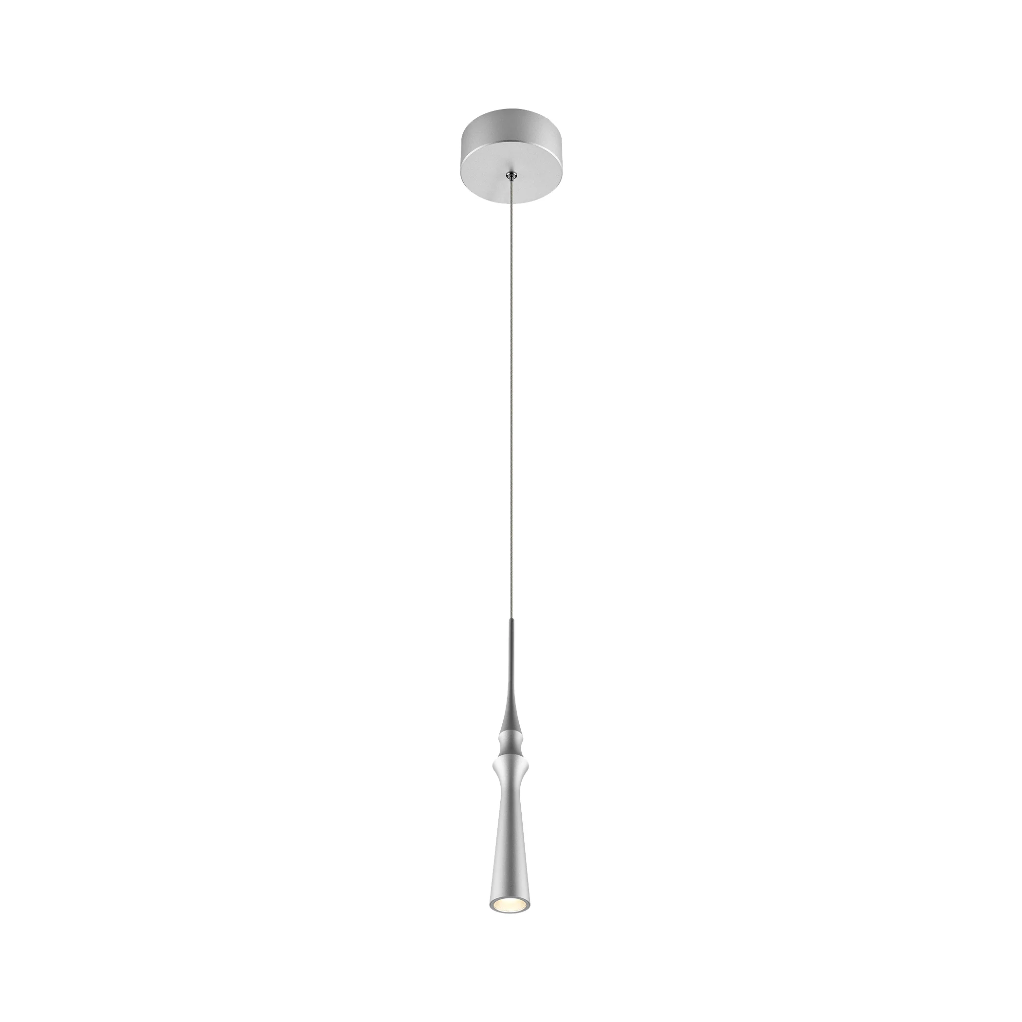 VONN Polaris VMP26710AL 5" ETL Certified Integrated LED Height Adjustable Pendant Light in Silver - Image 9