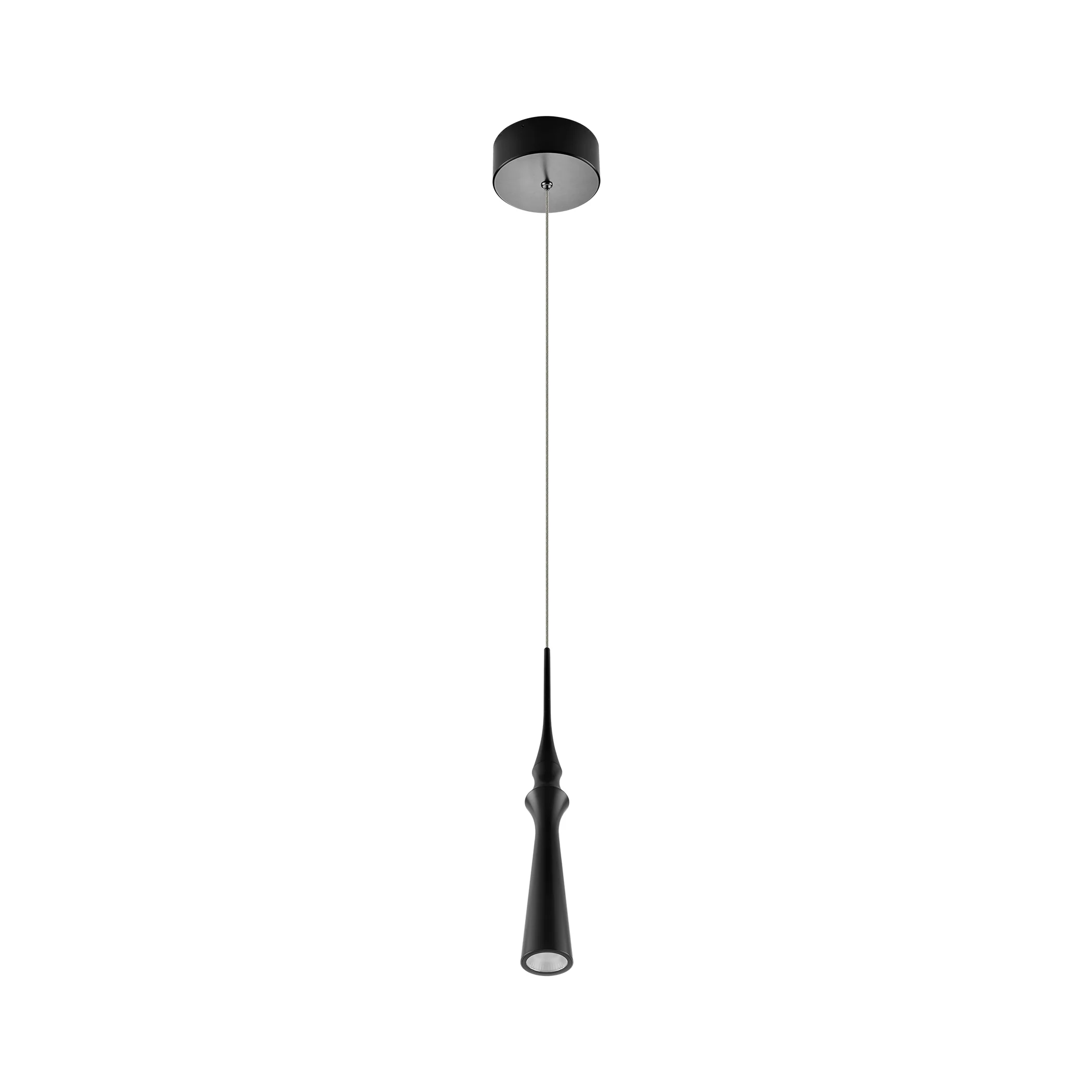 VONN Polaris VMP26710BL 5" ETL Certified Integrated LED Height Adjustable Pendant Light in Black - Image 8