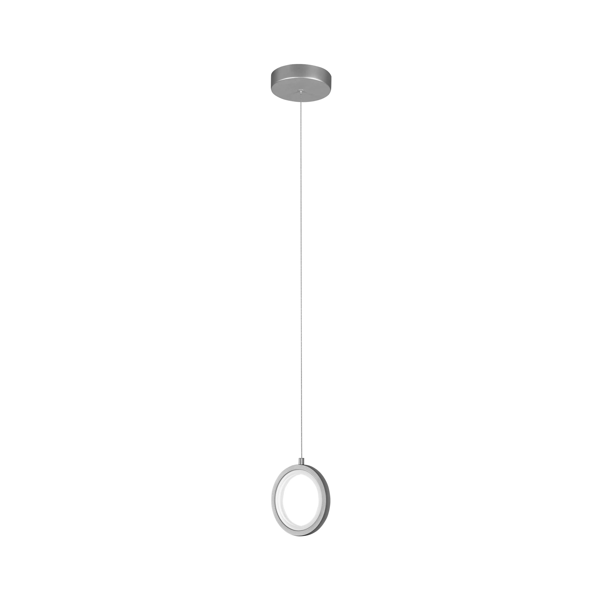 VONN Tania VMP27300AL 5" ETL Certified Integrated LED Height Adjustable Pendant Light in Silver - Image 7