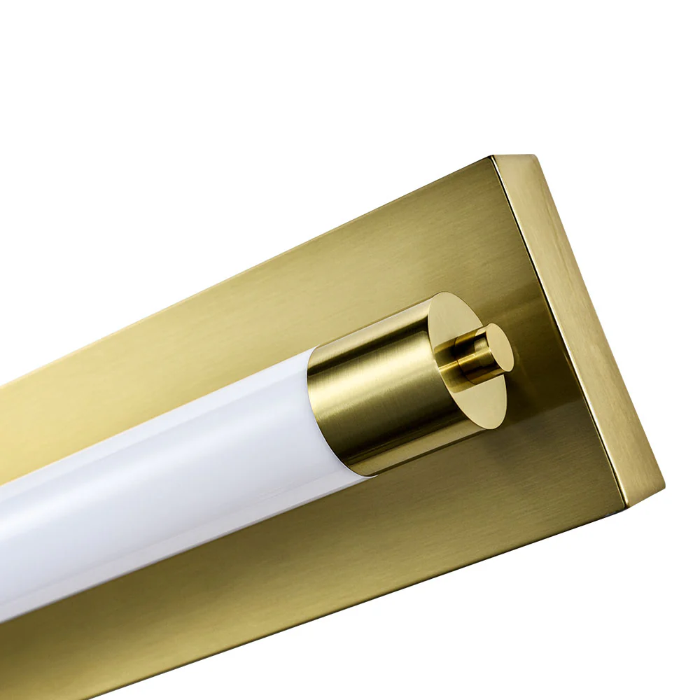 VONN Procyon VMW11800AB 24" Integrated LED ADA Compliant ETL Certified Bathroom Wall Lighting Fixture, Antique Brass - Image 10