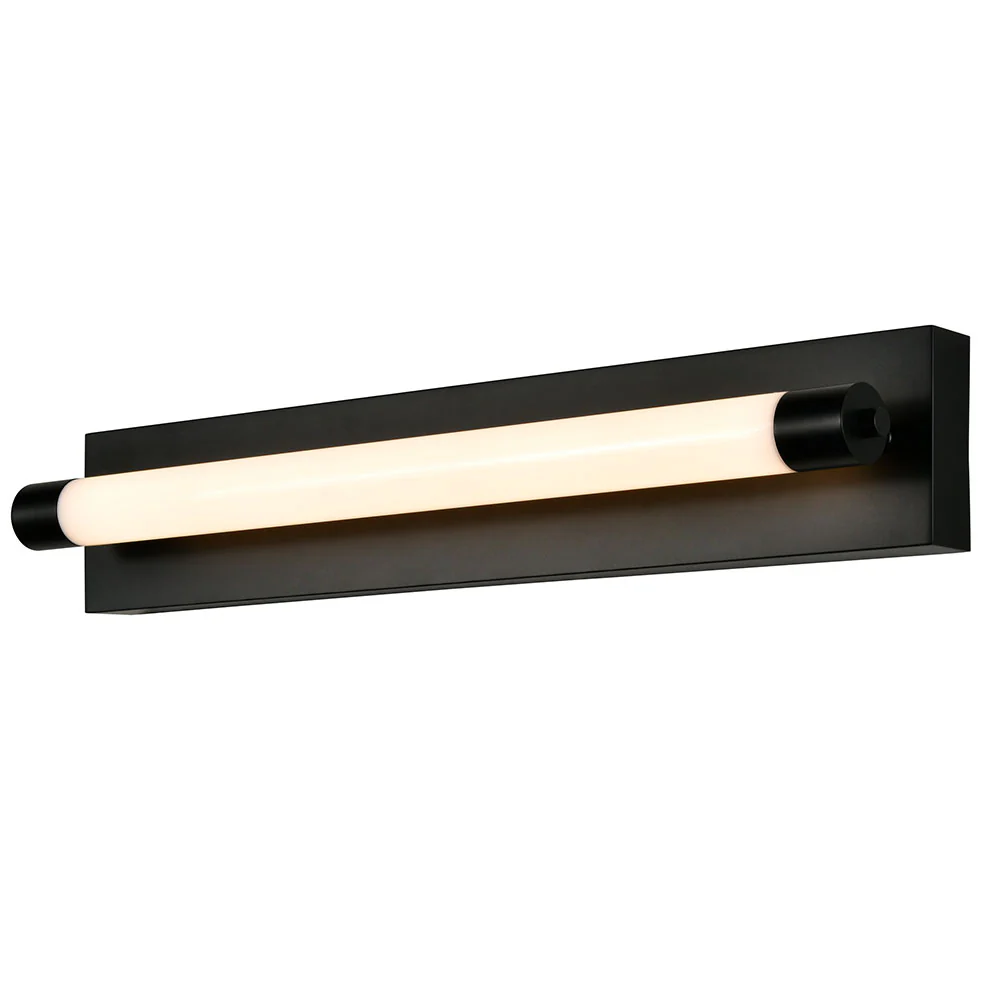 VONN Procyon VMW11800BL 24" Integrated LED ADA Compliant ETL Certified Bathroom Wall Lighting Fixture, Black - Image 8