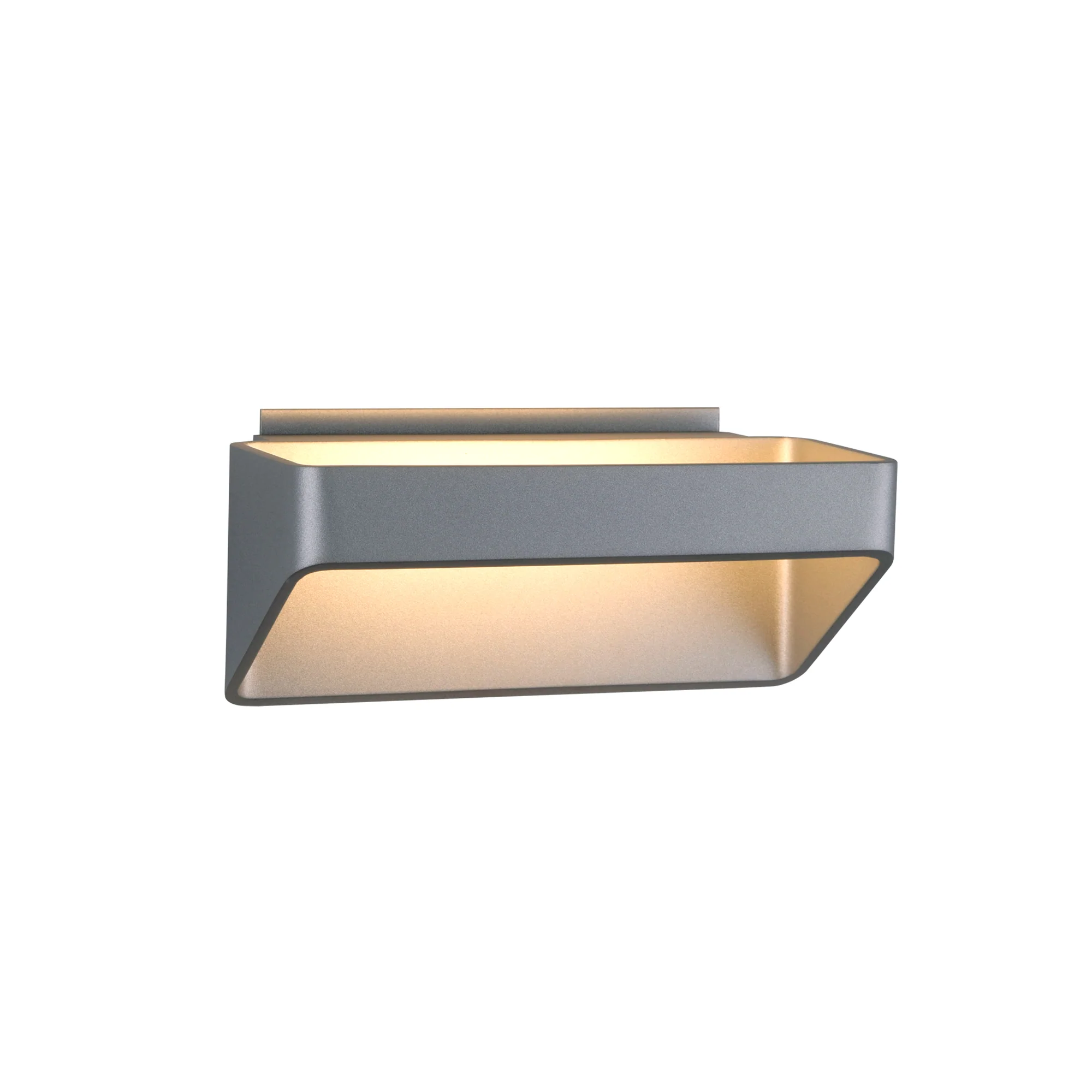 VONN Atlas VMW15710AL 10" Up-Down ETL Certified Integrated LED Wall Sconce Light in Silver - Image 3