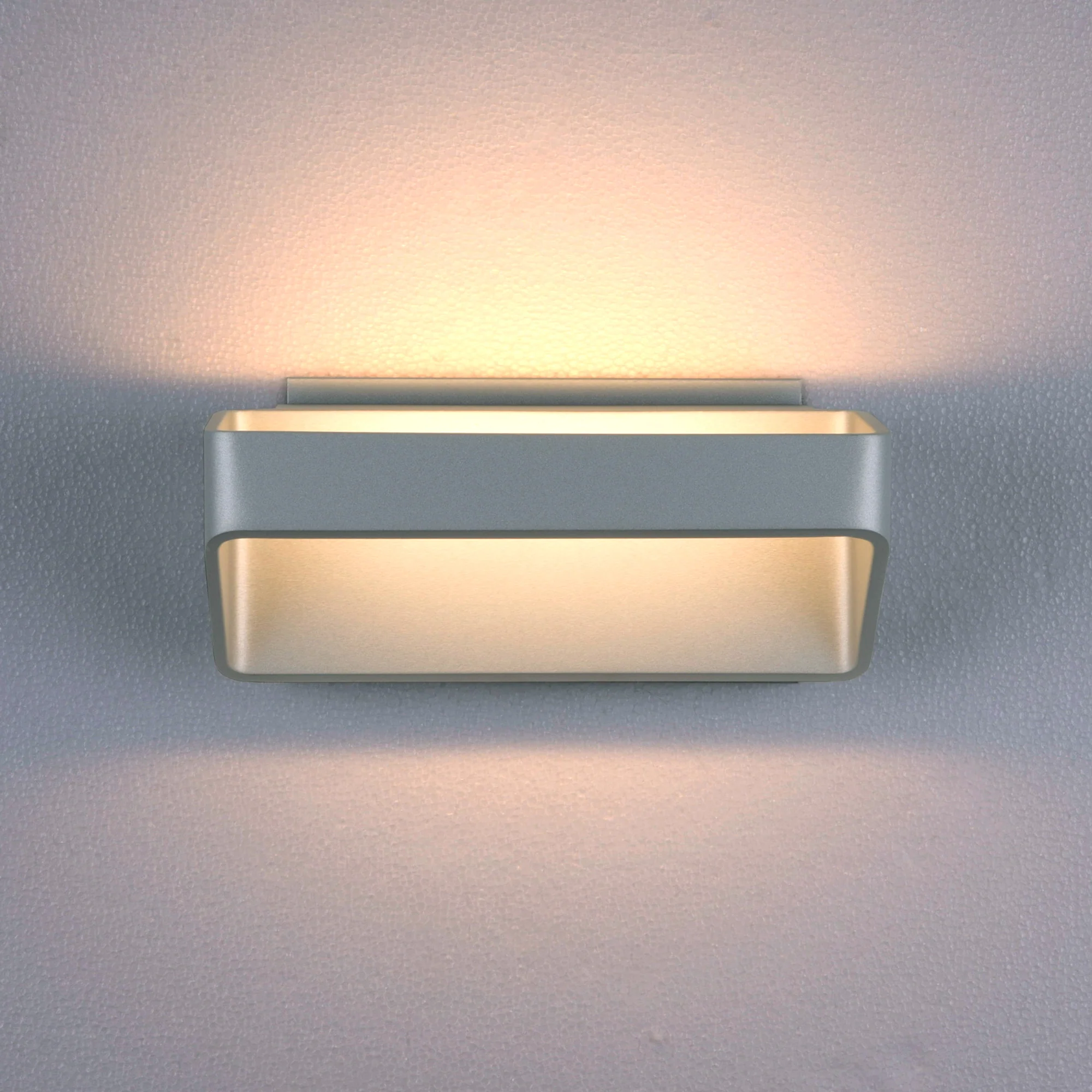 VONN Atlas VMW15710AL 10" Up-Down ETL Certified Integrated LED Wall Sconce Light in Silver - Image 4