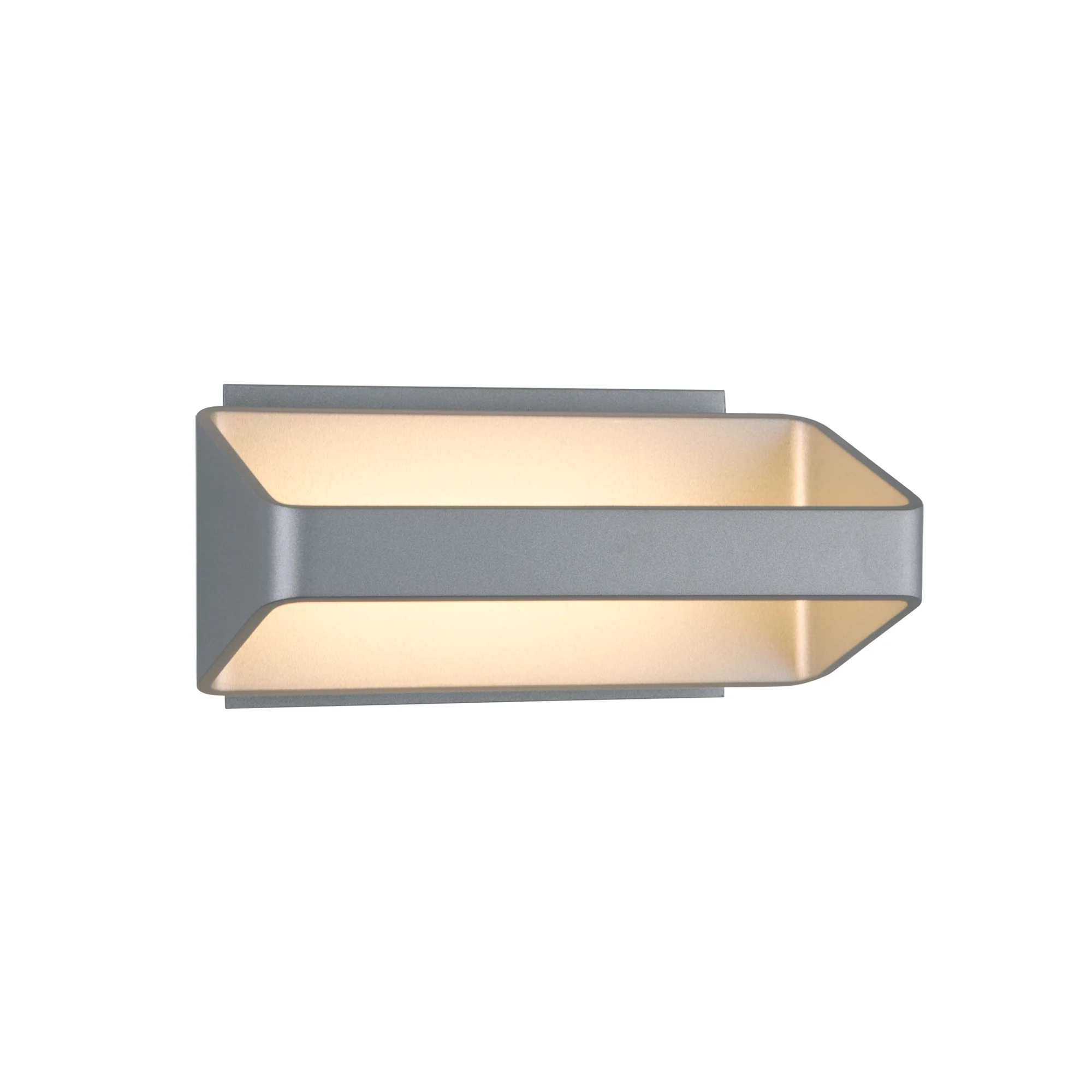 VONN Atlas VMW15810AL 10" Up-Down ETL Certified Integrated LED Wall Sconce Light in Silver - Image 3