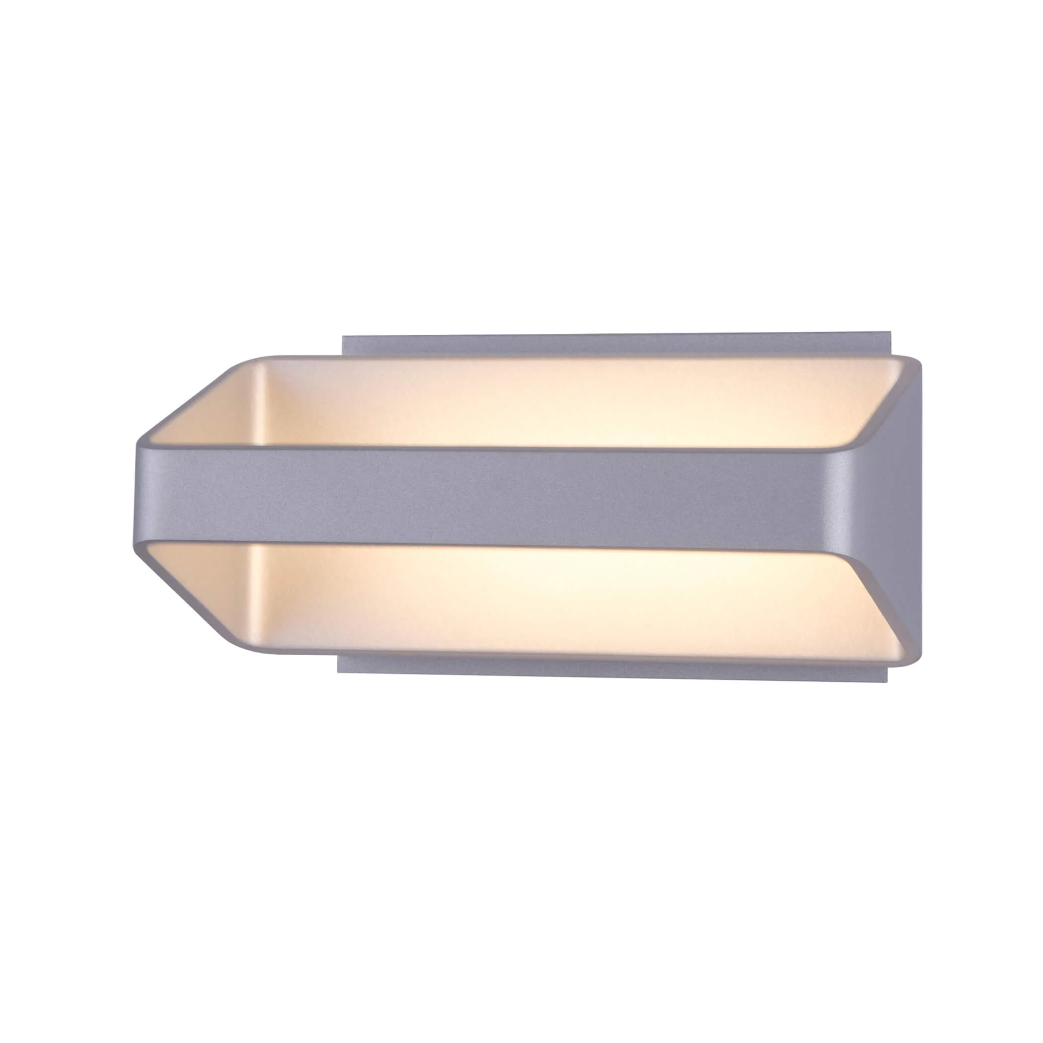 VONN Atlas VMW15810AL 10" Up-Down ETL Certified Integrated LED Wall Sconce Light in Silver - Image 6