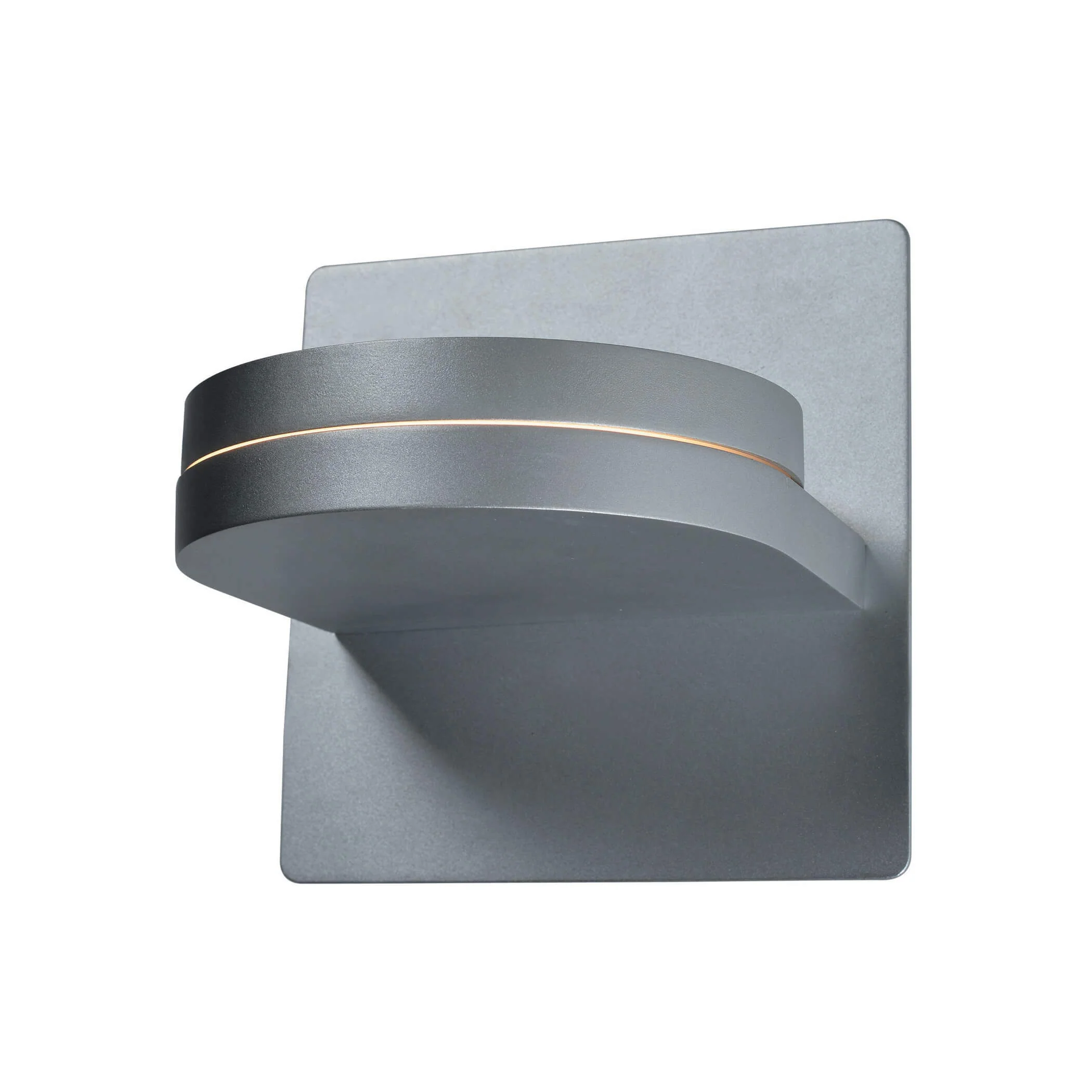 VONN Eclipse VMW17000AL 7" Rotative ETL Certified Integrated LED Wall Sconce Light Fixture in Silver - Image 7