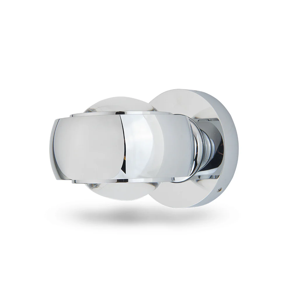 VONN ORBIT VMWA004201A008CH 3.25" 1 LIGHT LED ADJUSTABLE WALL MOUNT, ETL CERTIFIED, COMMERCIAL GRADE, Chrome - Image 2