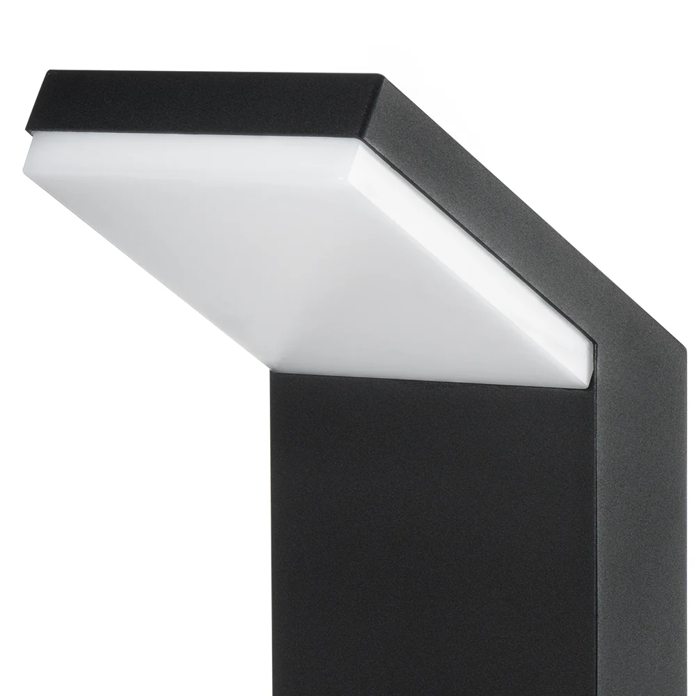 VONN Modern VOB192208BL 32" 100-277V 10-Watt ETL Certified Integrated LED Outdoor Bollard, Matte Black - Image 10