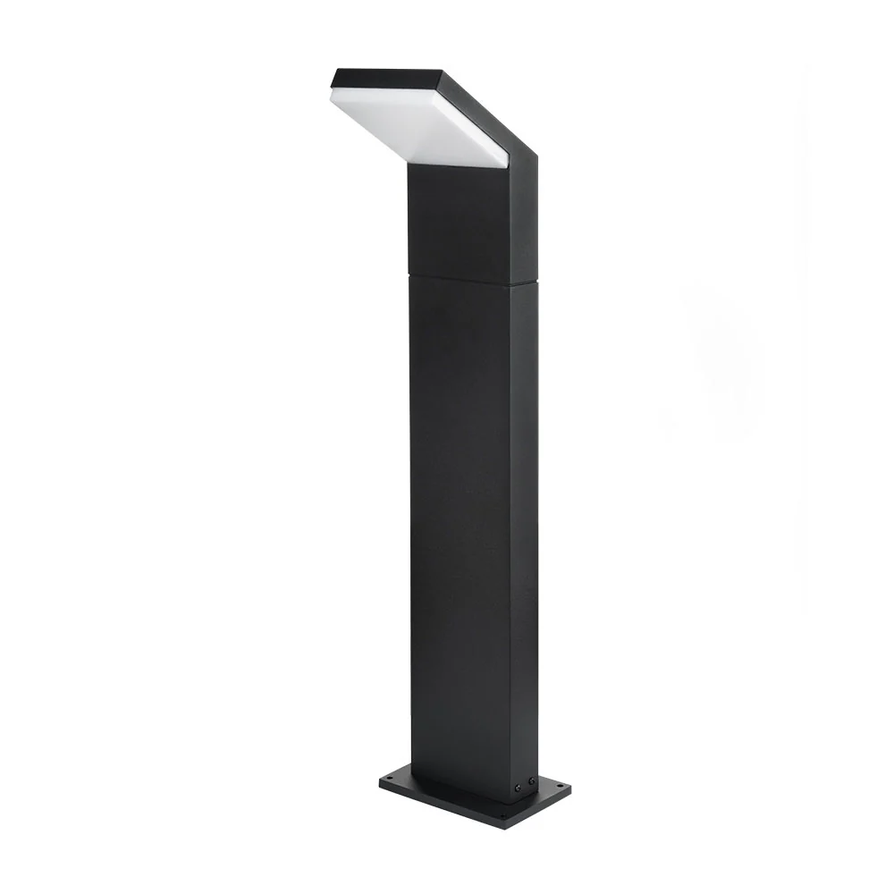 VONN Modern VOB192208BL 32" 100-277V 10-Watt ETL Certified Integrated LED Outdoor Bollard, Matte Black - Image 6