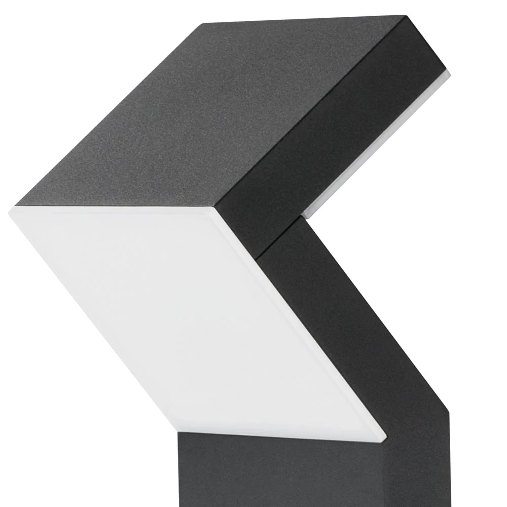 VONN Modern VOB226088BL 32" 100-277V 17-Watt ETL Certified Integrated LED Outdoor Bollard in Matte Black - Image 11