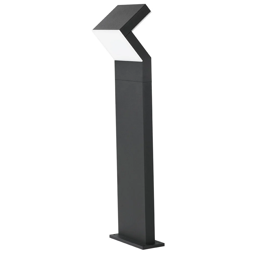 VONN Modern VOB226088BL 32" 100-277V 17-Watt ETL Certified Integrated LED Outdoor Bollard in Matte Black - Image 9