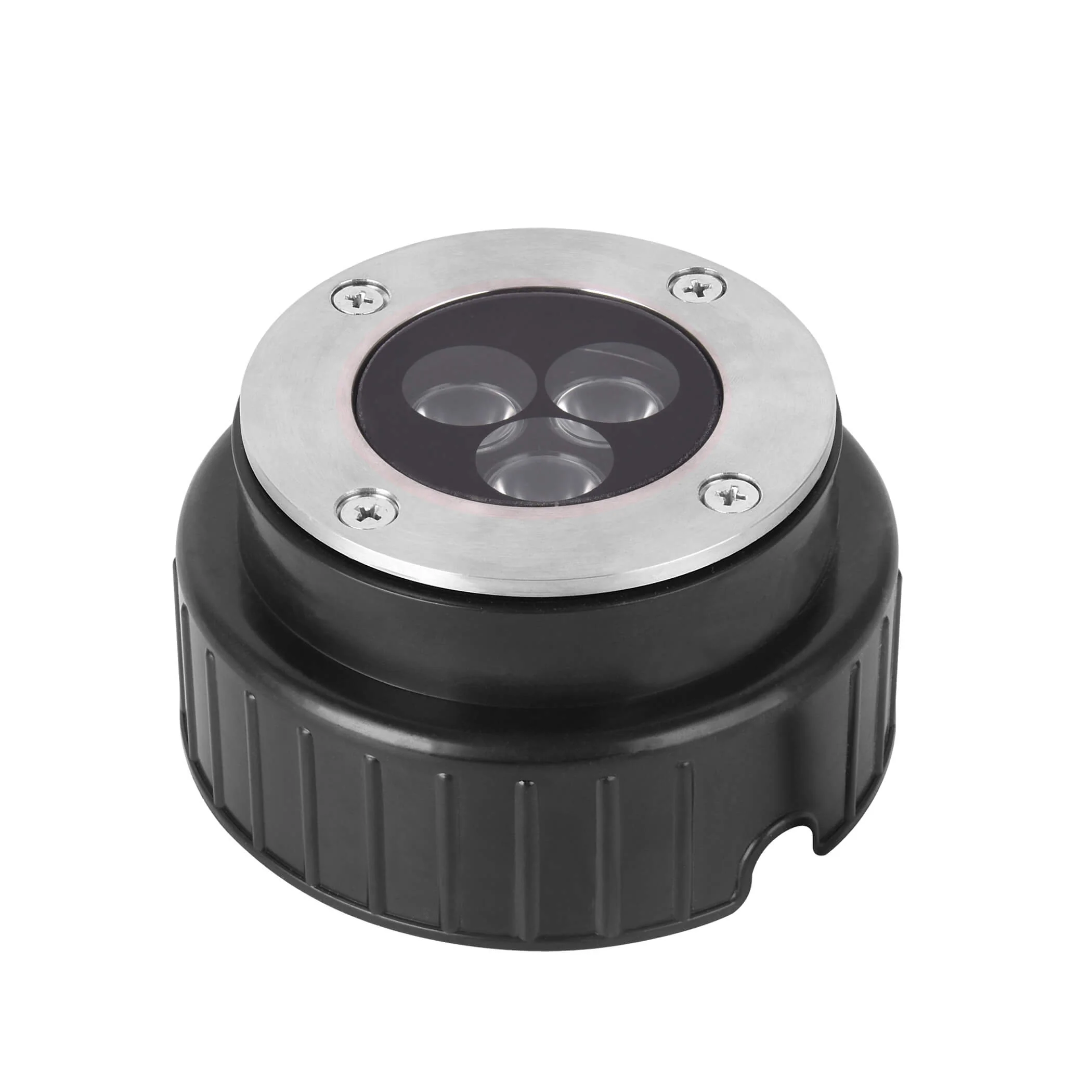 VONN 5" Modern VOI19018SS Low-Voltage 3-Watt Integrated LED Outdoor In-Ground Light - Image 7
