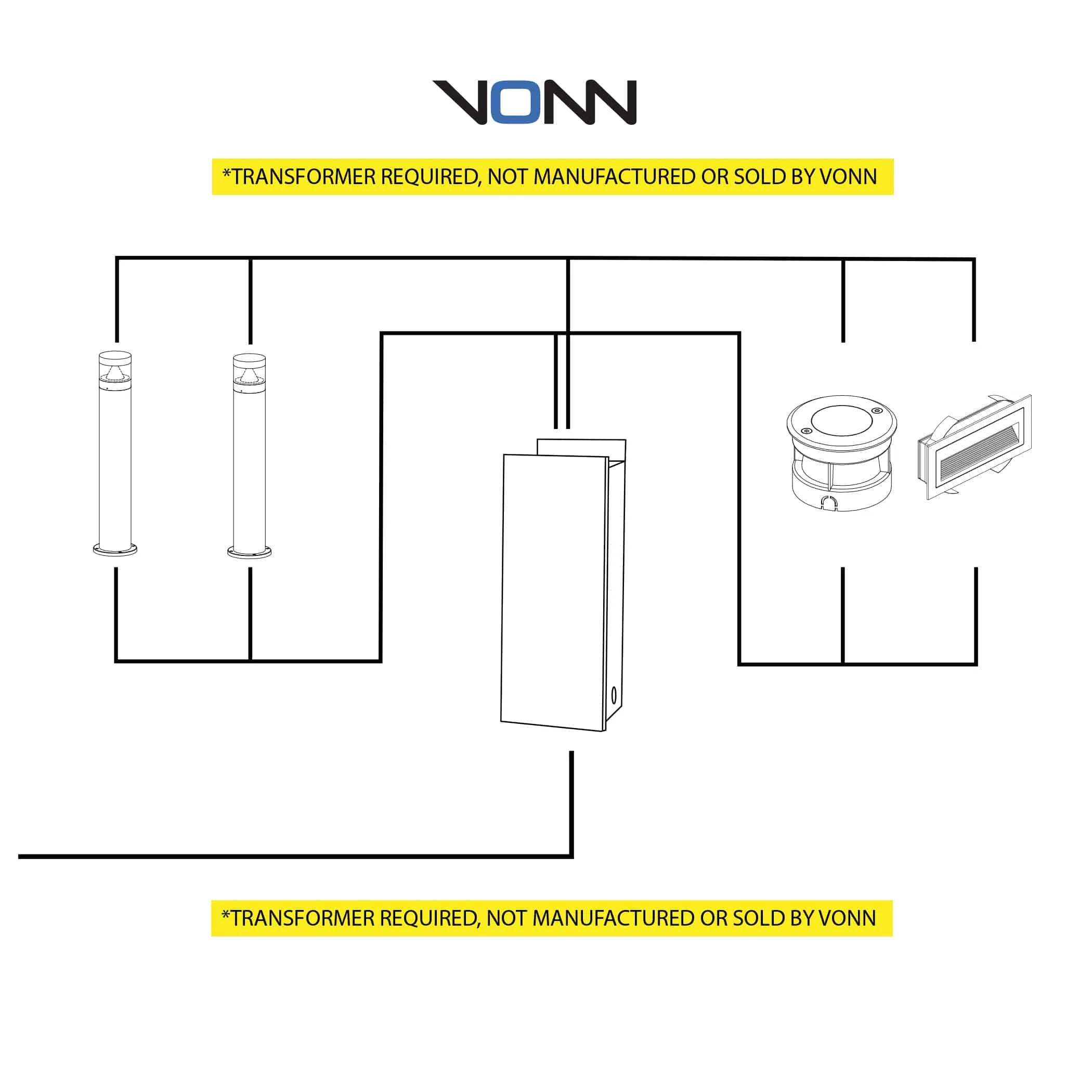 VONN 5" Modern VOI19018SS Low-Voltage 3-Watt Integrated LED Outdoor In-Ground Light - Image 8