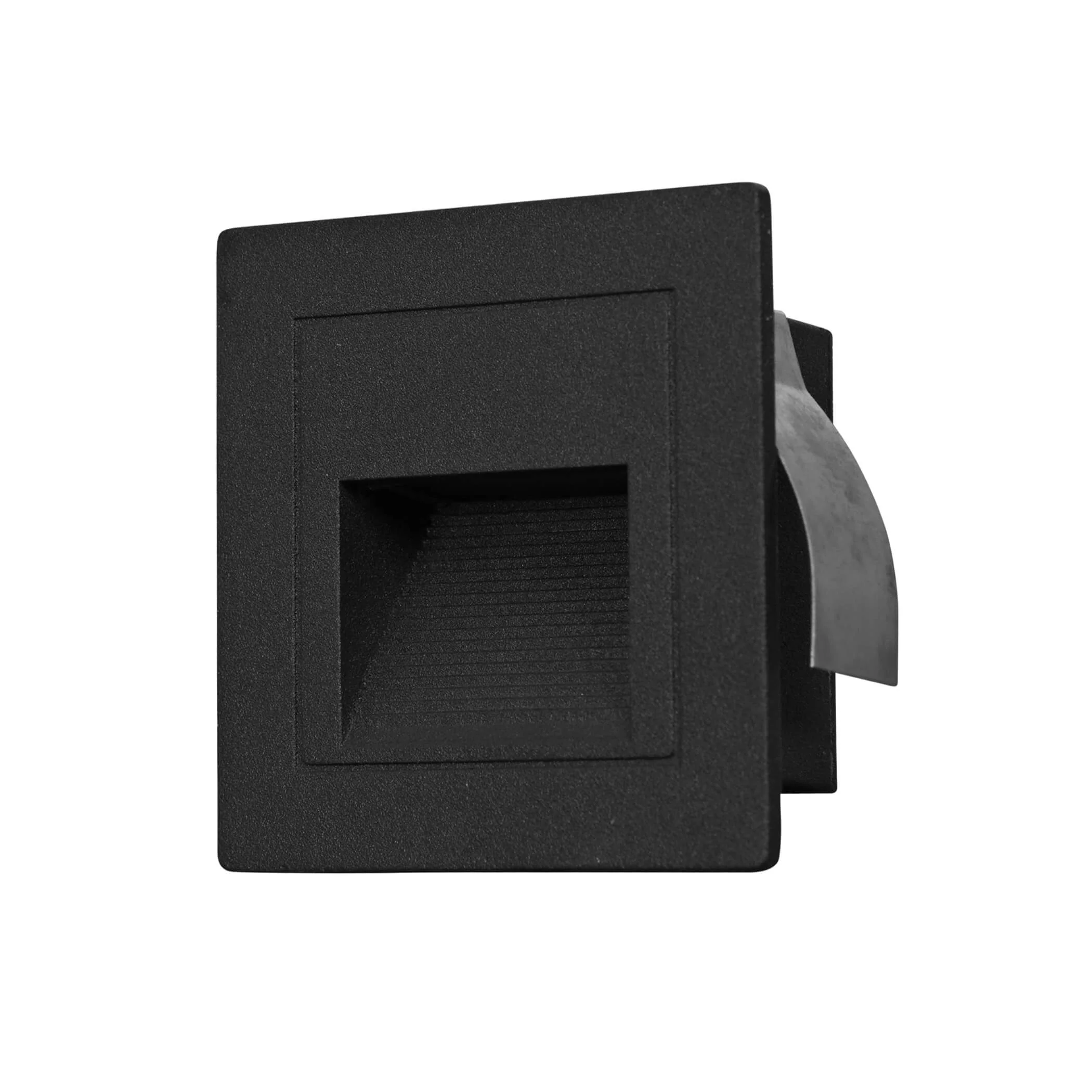 VONN 3.25" VOS54478BL Low-Voltage 1-Watt ETL Certified Integrated LED Outdoor Steps Light in Matte Black - Image 6