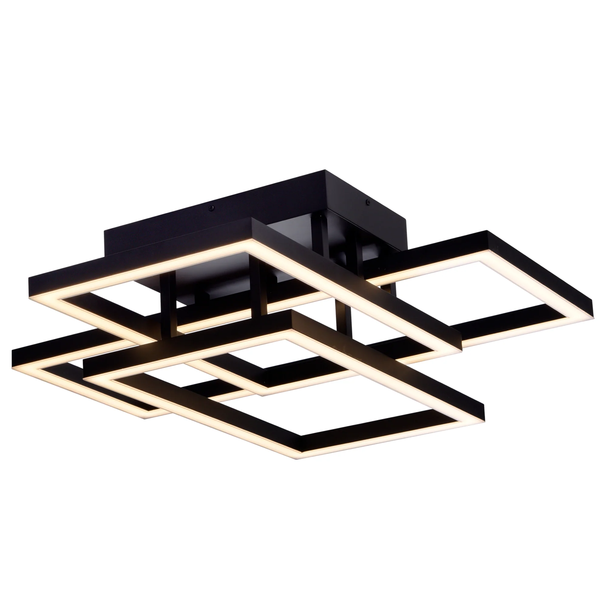 VONN Radium VRCF49103BL 28" ETL Certified Integrated LED Ceiling Lighting Rectangular Semi Flush in Black - Image 7