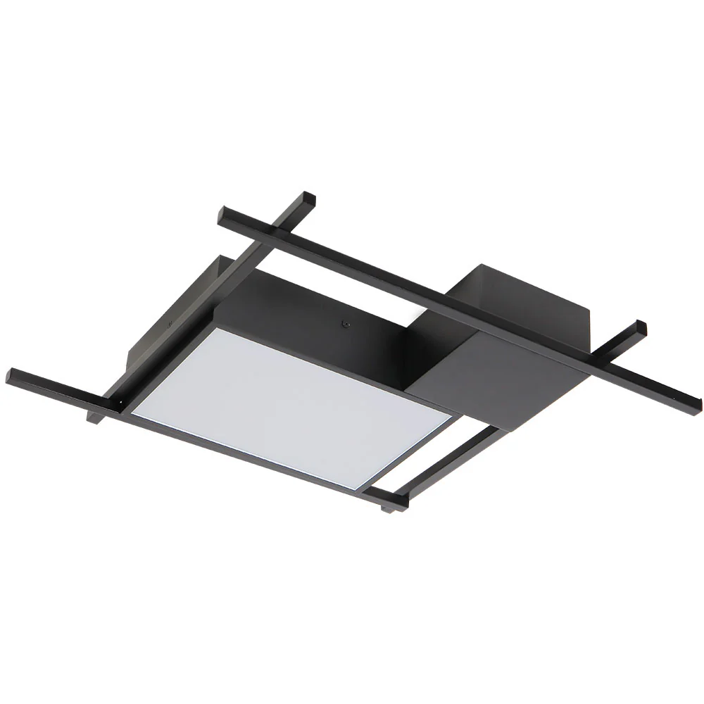 VONN Radium VRCF49304BL 19" Integrated LED ETL Certified Ceiling Lighting Rectangular Semi Flush in Black - Image 9