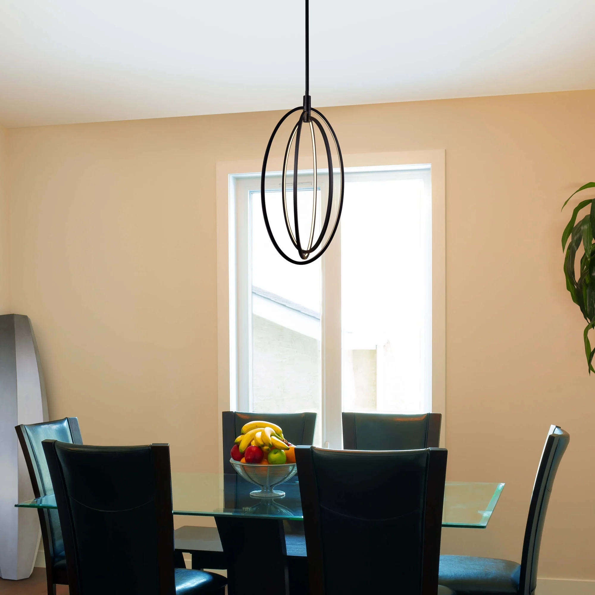 VONN Radium VRP29013BL 15" ETL Certified Integrated LED Rotating Pendant with Height Adjustable Downrod - Image 5