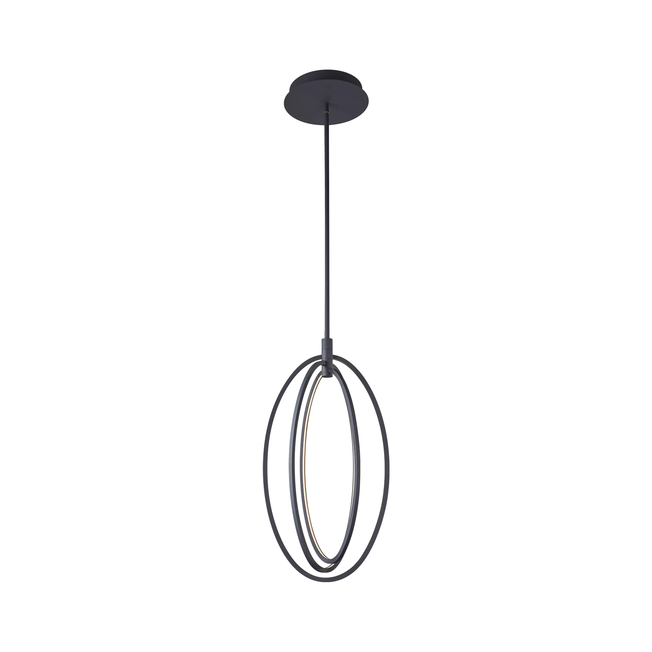 VONN Radium VRP29013BL 15" ETL Certified Integrated LED Rotating Pendant with Height Adjustable Downrod - Image 9