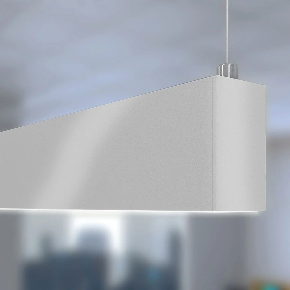 VONN Slim VSL4D10035KAL 1.3" 4 FT LED Direct Downlight Suspended /Surface Mount Linear Lighting, 100-277V, 41W, 3500K, Aluminum - Image 5