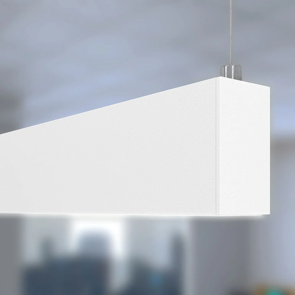 VONN Slim VSL4D10035KWH 1.3" 4 FT LED Direct Downlight Suspended /Surface Mount Linear Lighting, 100-277V, 41W, 3500K, White - Image 5