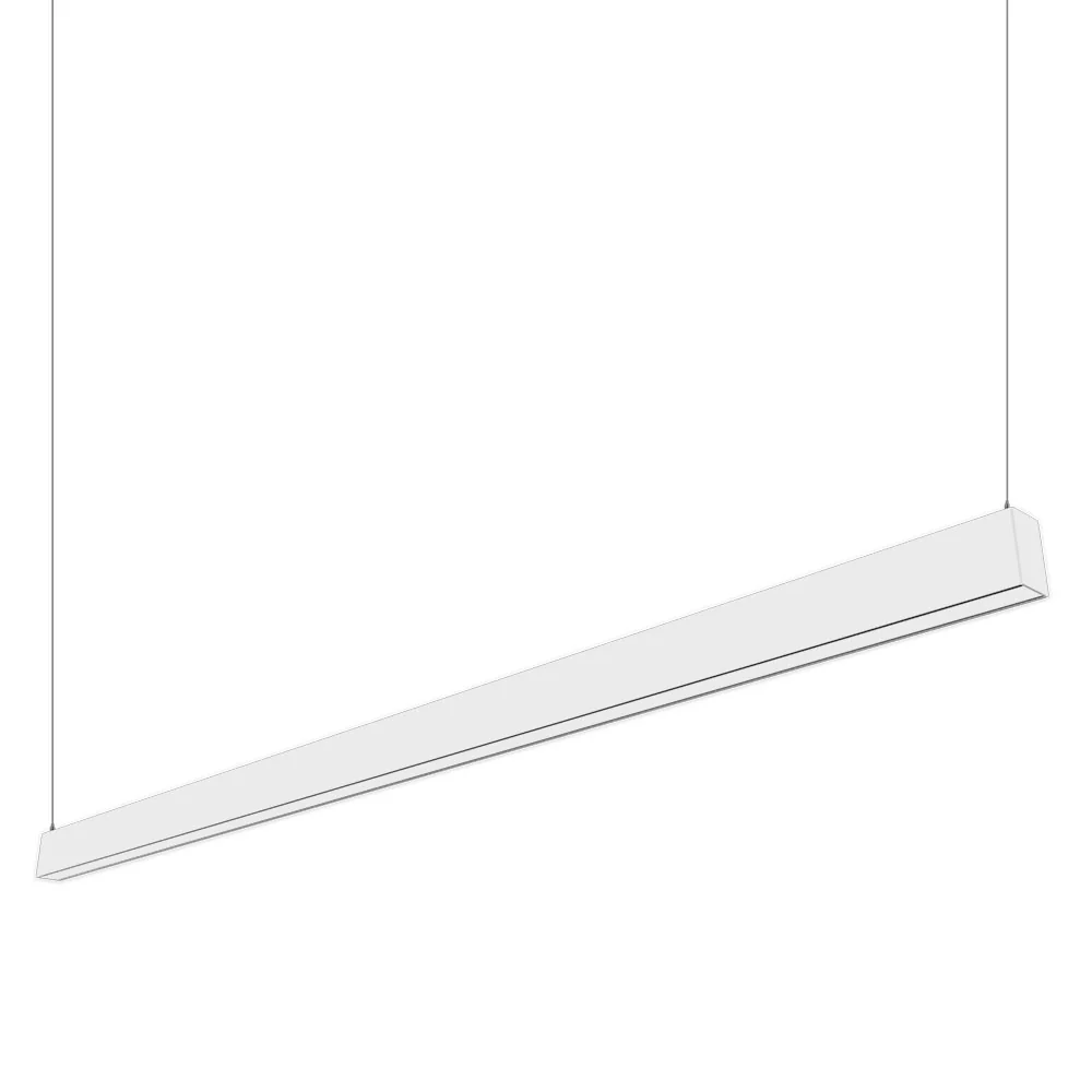 VONN Slim VSL4D10035KWH 1.3" 4 FT LED Direct Downlight Suspended /Surface Mount Linear Lighting, 100-277V, 41W, 3500K, White - Image 7