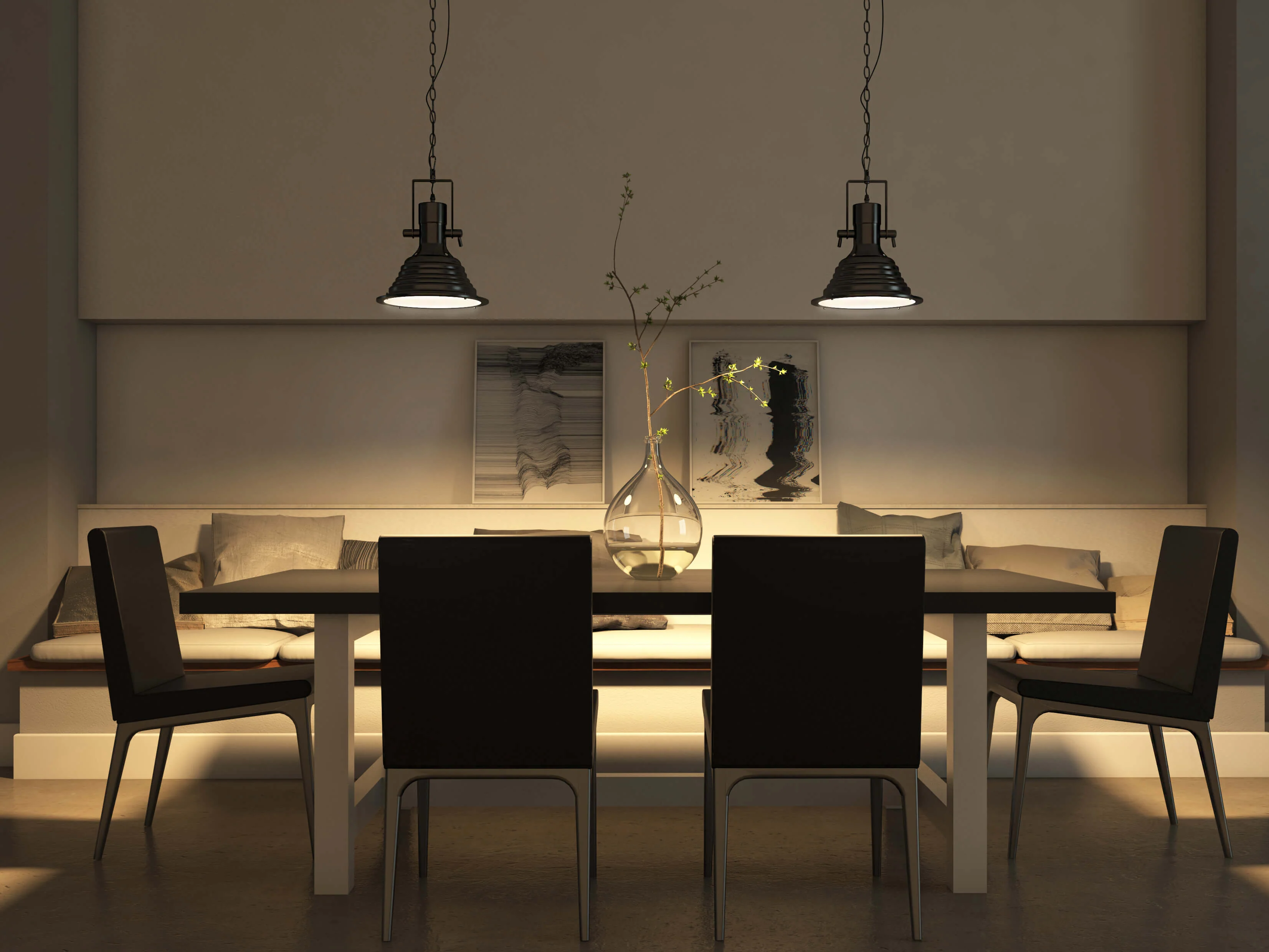 VONN Dorado VVP21041BZ 11" UL Certified LED Pendant, Height Adjustable Industrial Pendant with Ribbing - Image 3