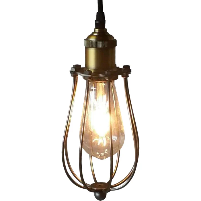 VONN Arden VVP24311ABZ 5" Industrial ETL Certified Pendant Light with LED Filament Bulb in Aged Bronze - Image 4