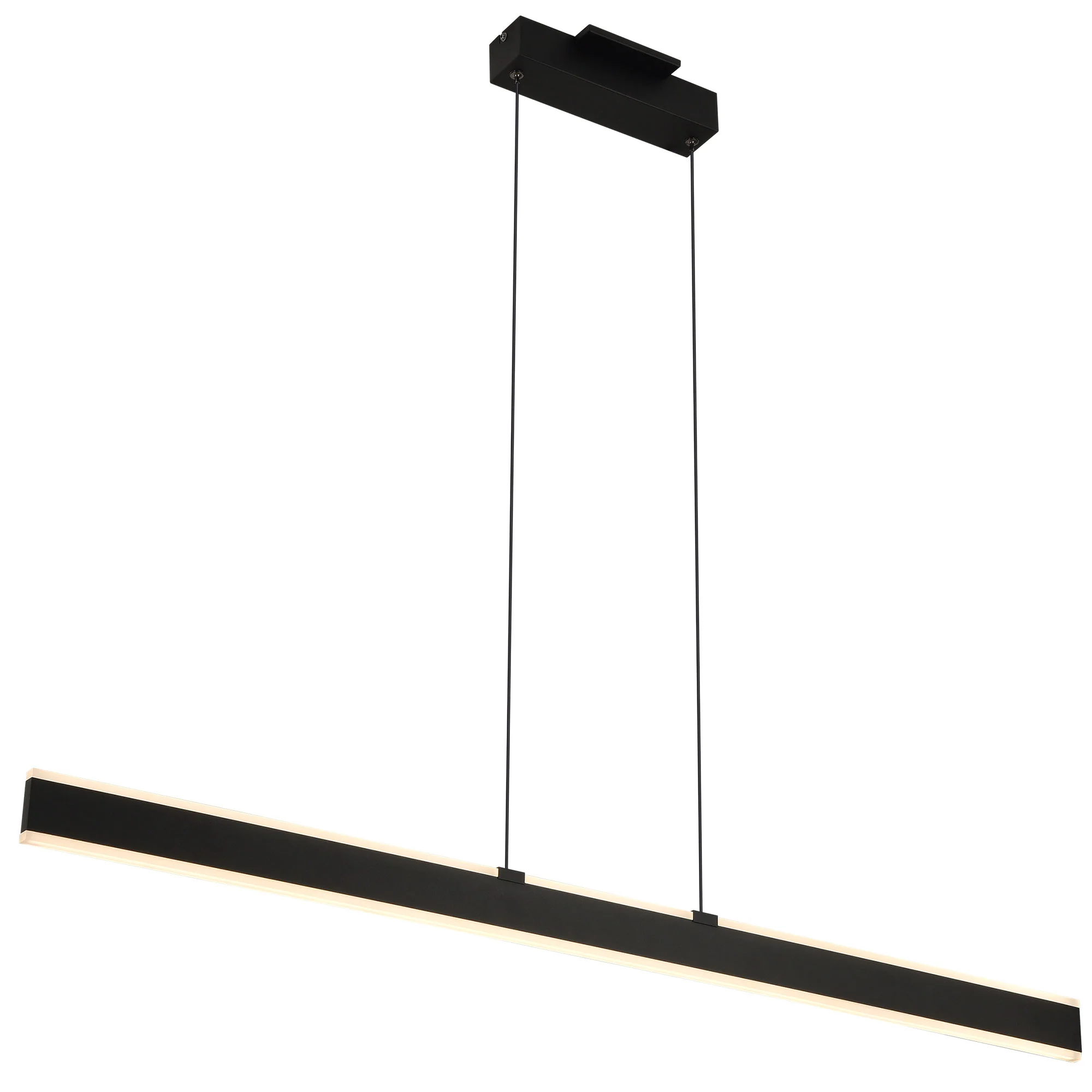 VONN Wezen VMC36904BL 48" Up-Down Integrated LED ETL Certified Pendant, Height Adjustable Chandelier, Black - Image 9
